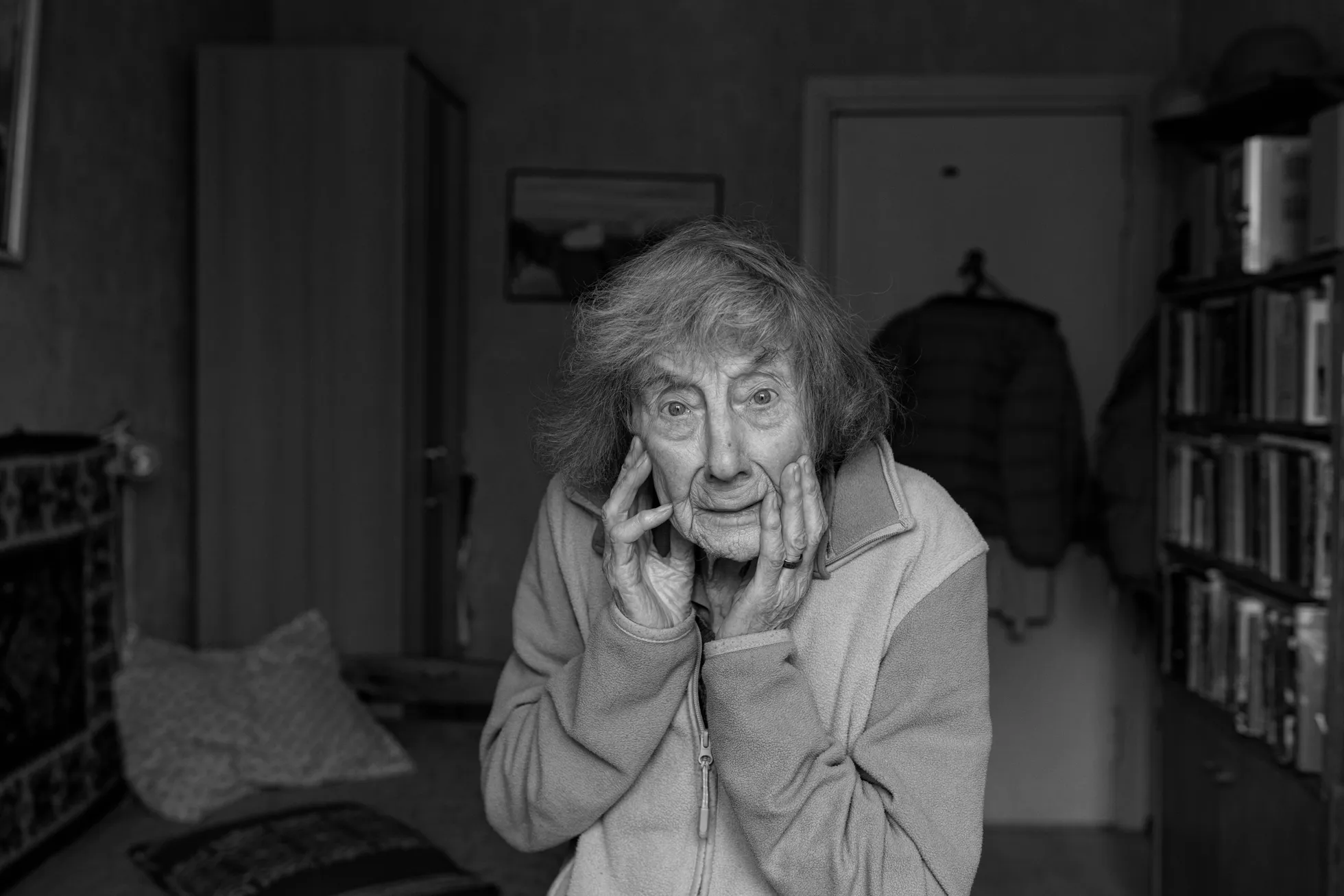 Portreefoto võitja. Leida94. aastane näitleja ja investor Leida Rammo.