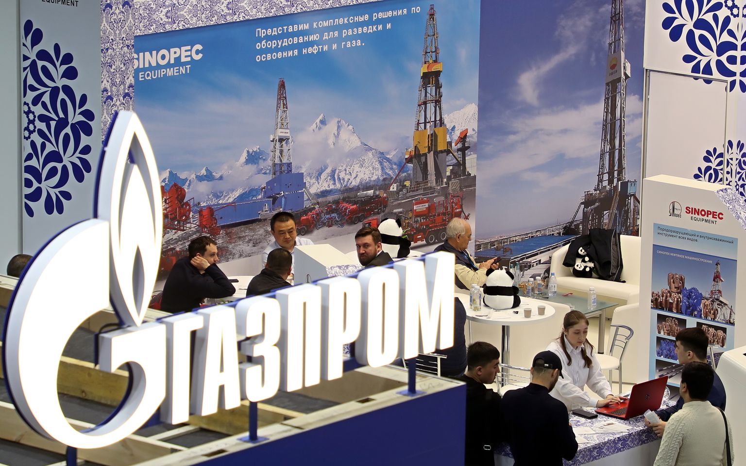 Gazpromi ning Hiina Sinopeci logod.