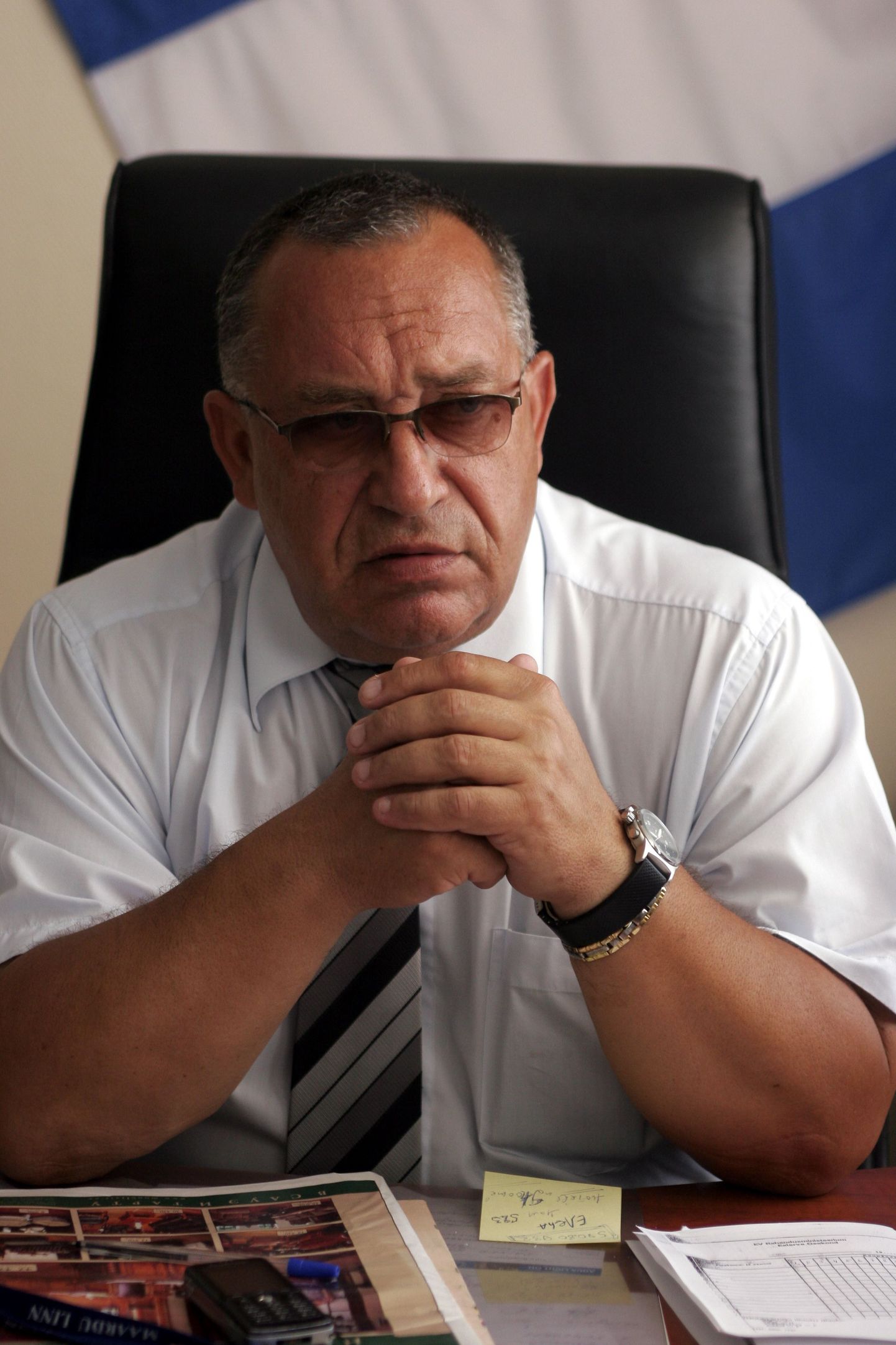 Maardu linnapea Georgi Bõstrov oli valimistel üliedukas.