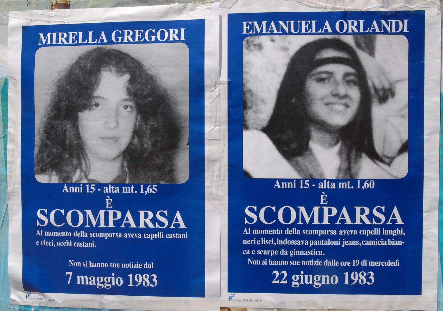 1983. aastal kadunuks jäänud 15-aastased tüdrukud.