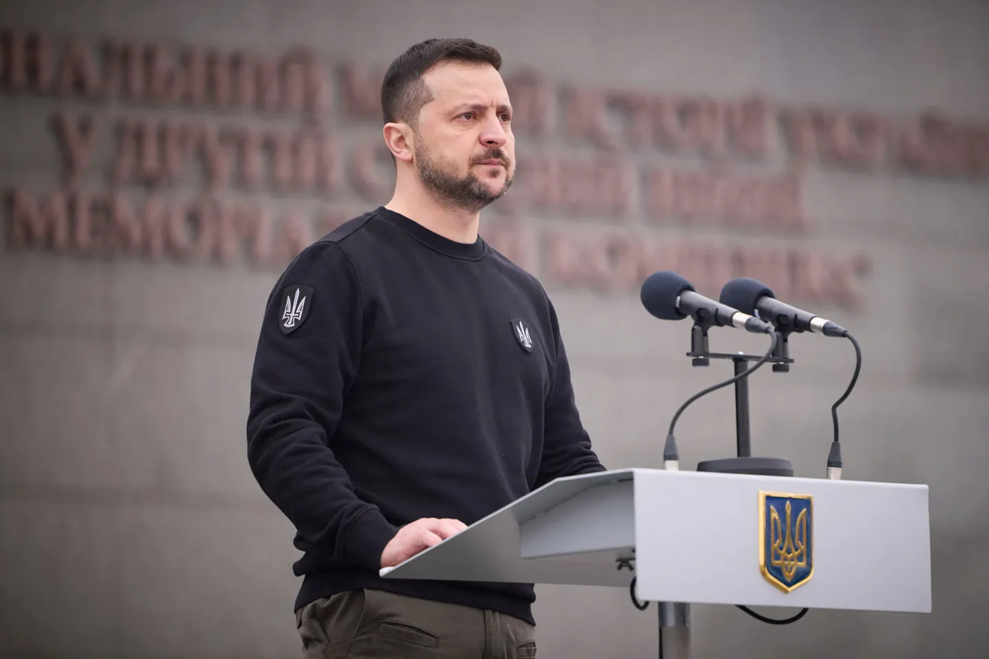 Ukraina president Volodõmõr Zelenskõi.