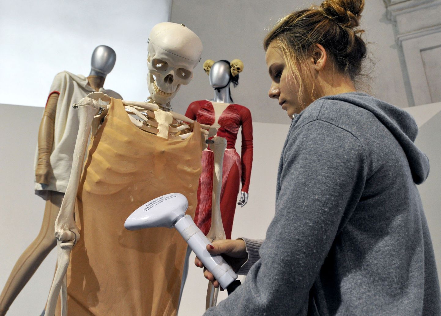 Näituse «Body's limit» skelett-modell