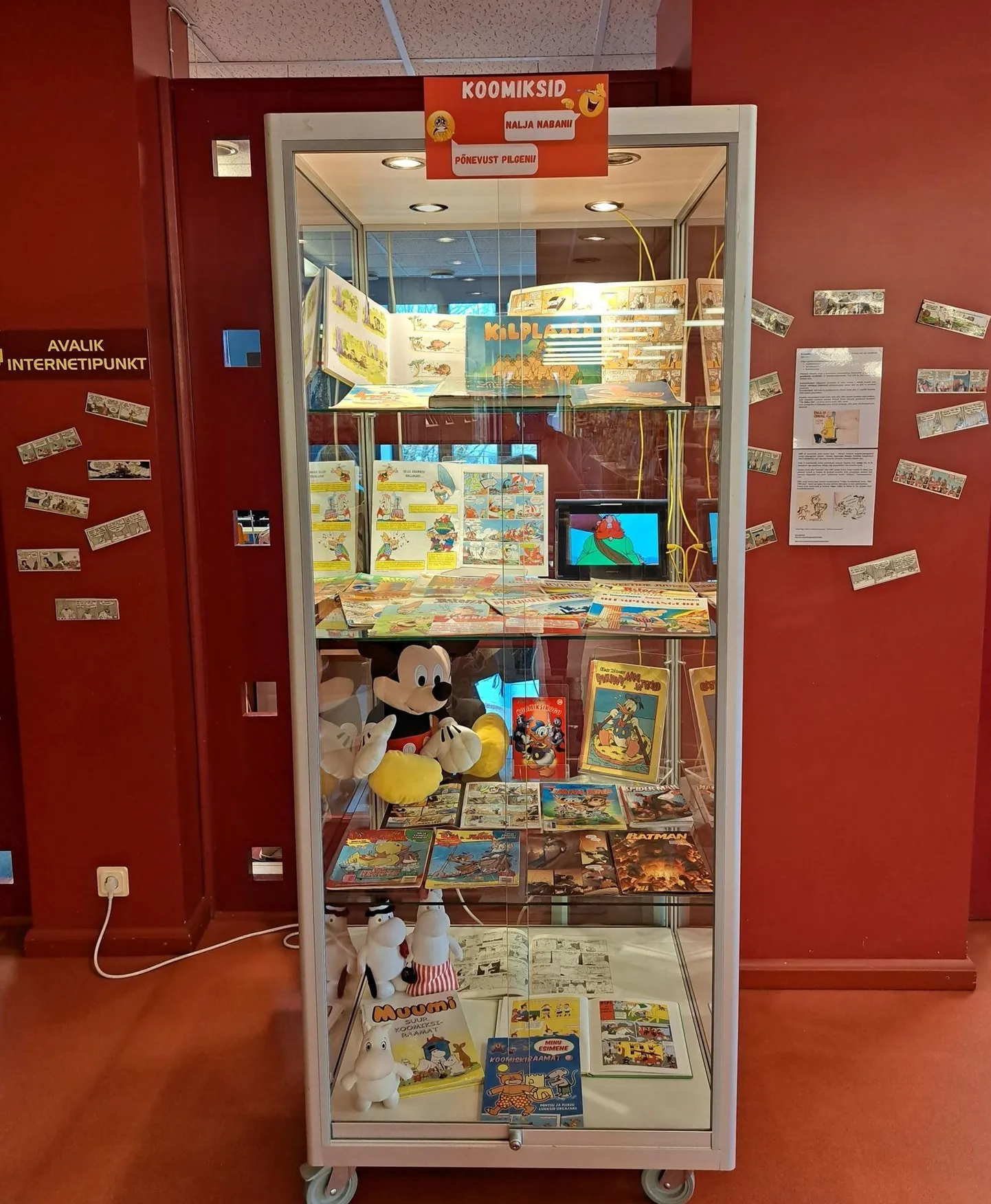 Koomiksinäituselt leiab igaüks midagi vahvat ja meelepärast.