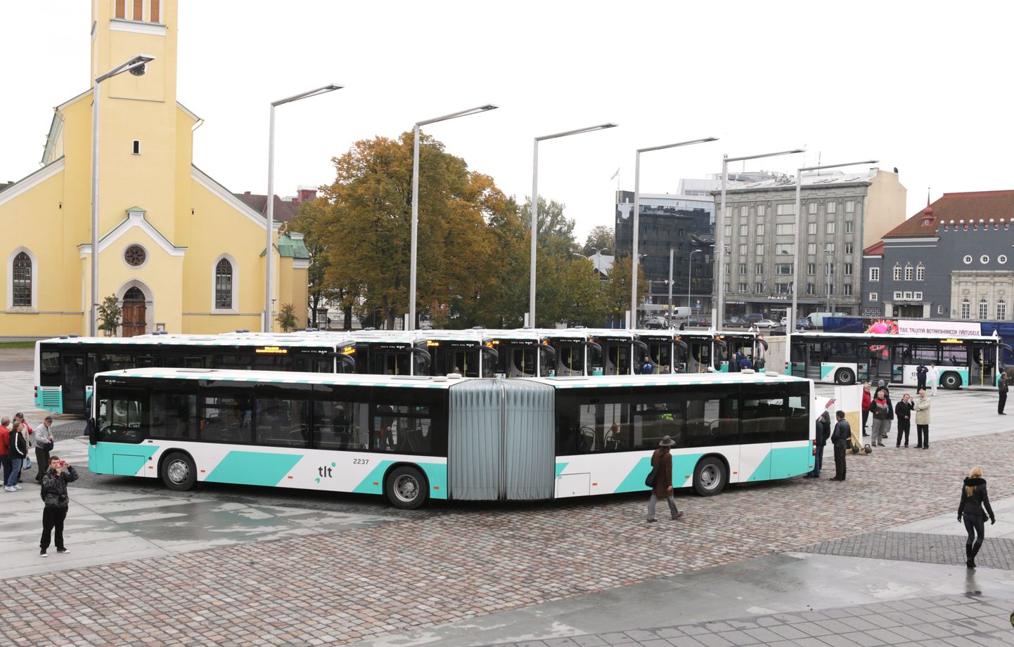 Tallinna Linnatranspordi ASi bussid.