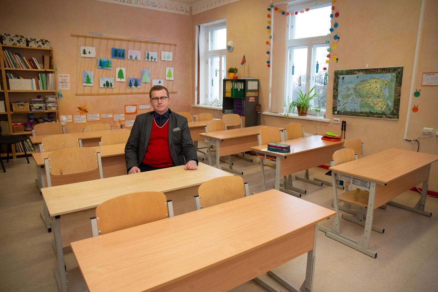 Põlvas alustab sügisel tegutsemist Tartu luterliku Peetri kooli filiaal. Pildil kooli direktor Tarvo Siilaberg.