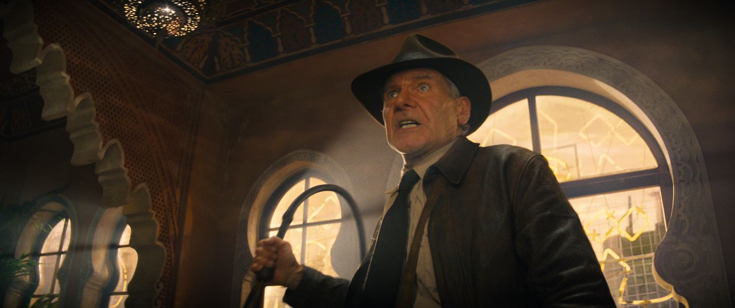 Harrison Ford Indiana Jonesina filmis «Indiana Jones ja saatuse seier»