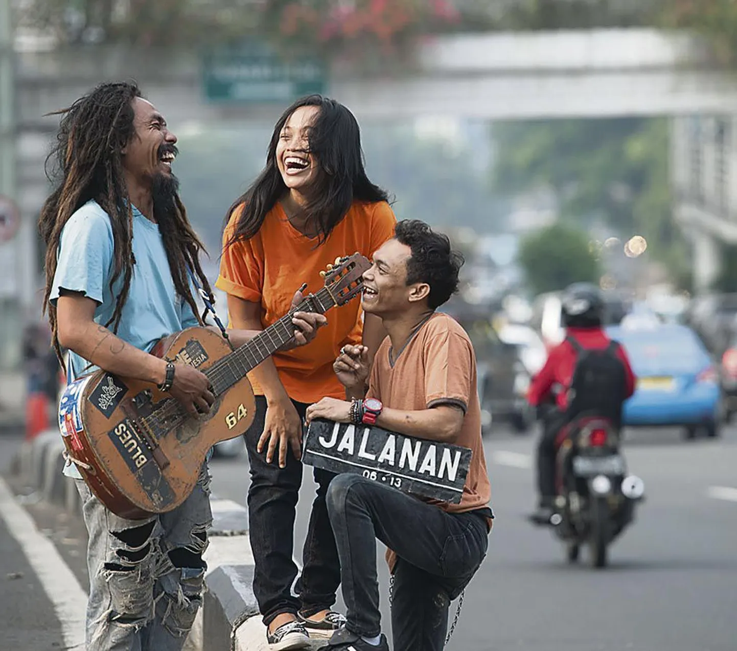 Muuseumiööl näidatakse uue kunsti muuseumis filmi “Jalanan: tänavamuusika” Jakarta tänavamuusikute elust.