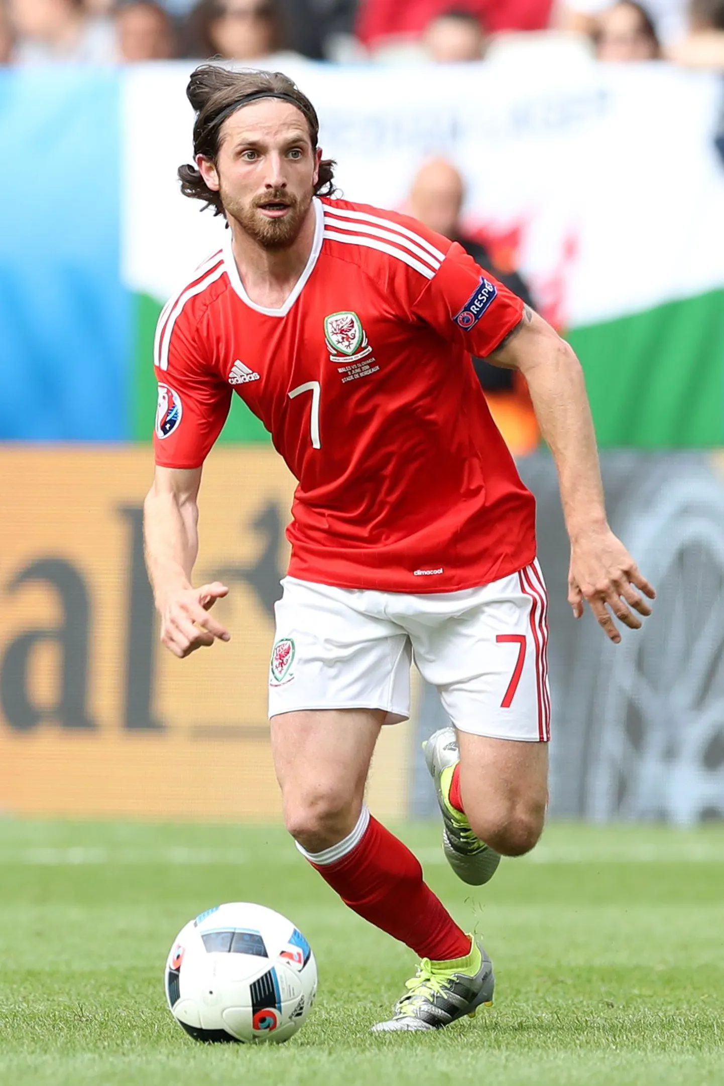 Joe Allen jalgpalli EM-finaalturniiril.
