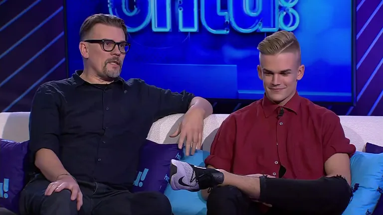 Lavastaja Andres Noormets koos poja Hans Noormetsaga