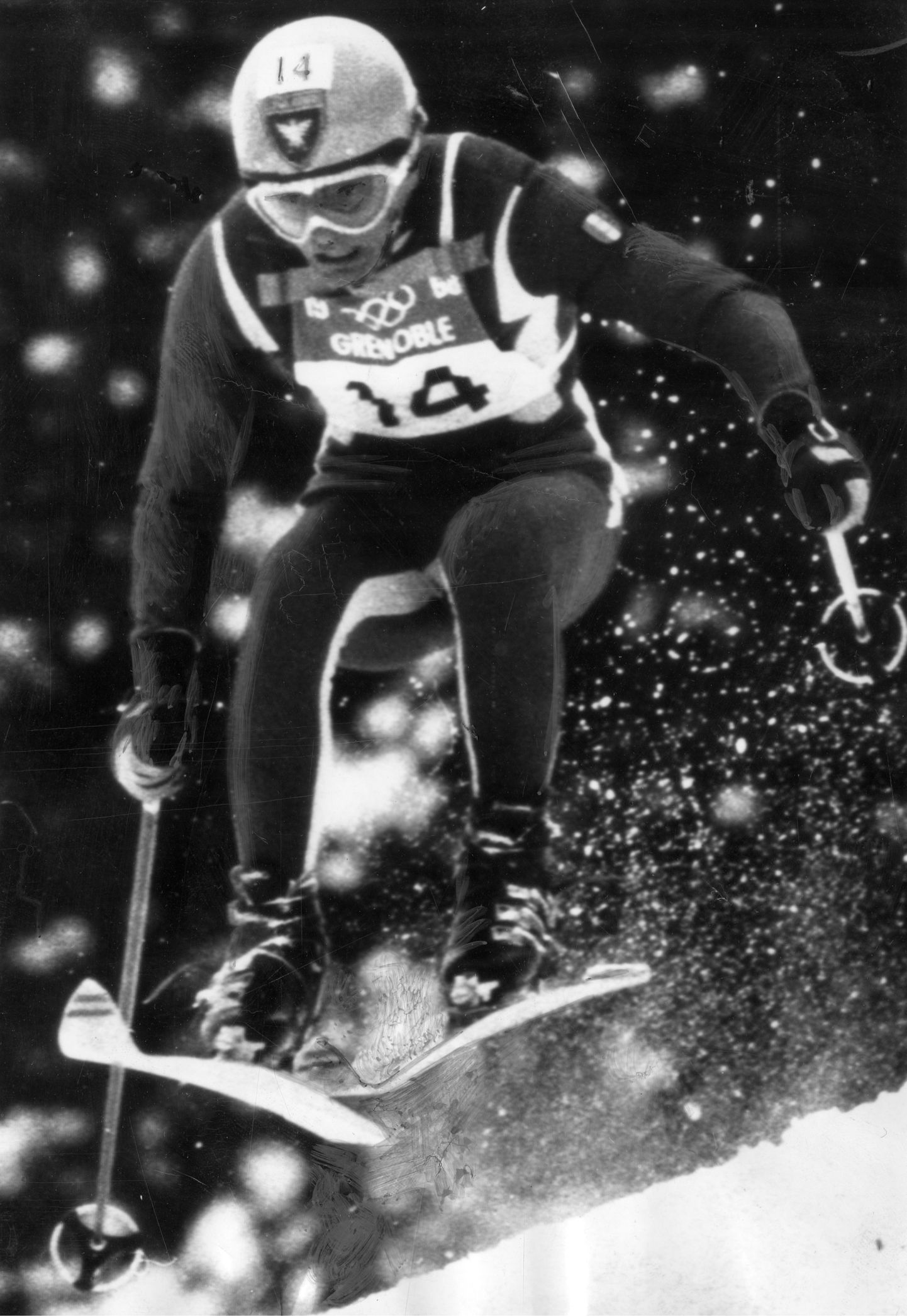 Jean-Claude Killy 1968. aasta olümpiamängudel.