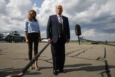 Donald Trump ütles meediale, et vihal pole USAs kohta.