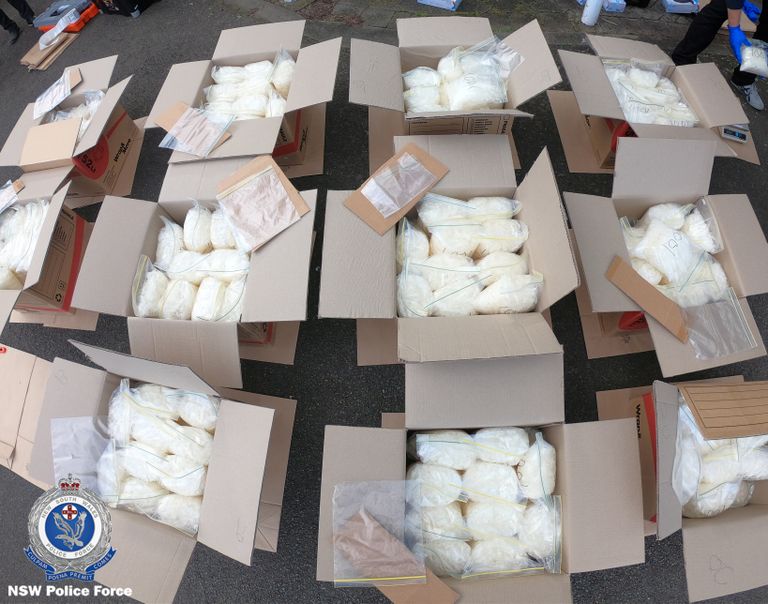 Politsei konfiskeeris veokist 273 kilogrammi metamfetamiini.
