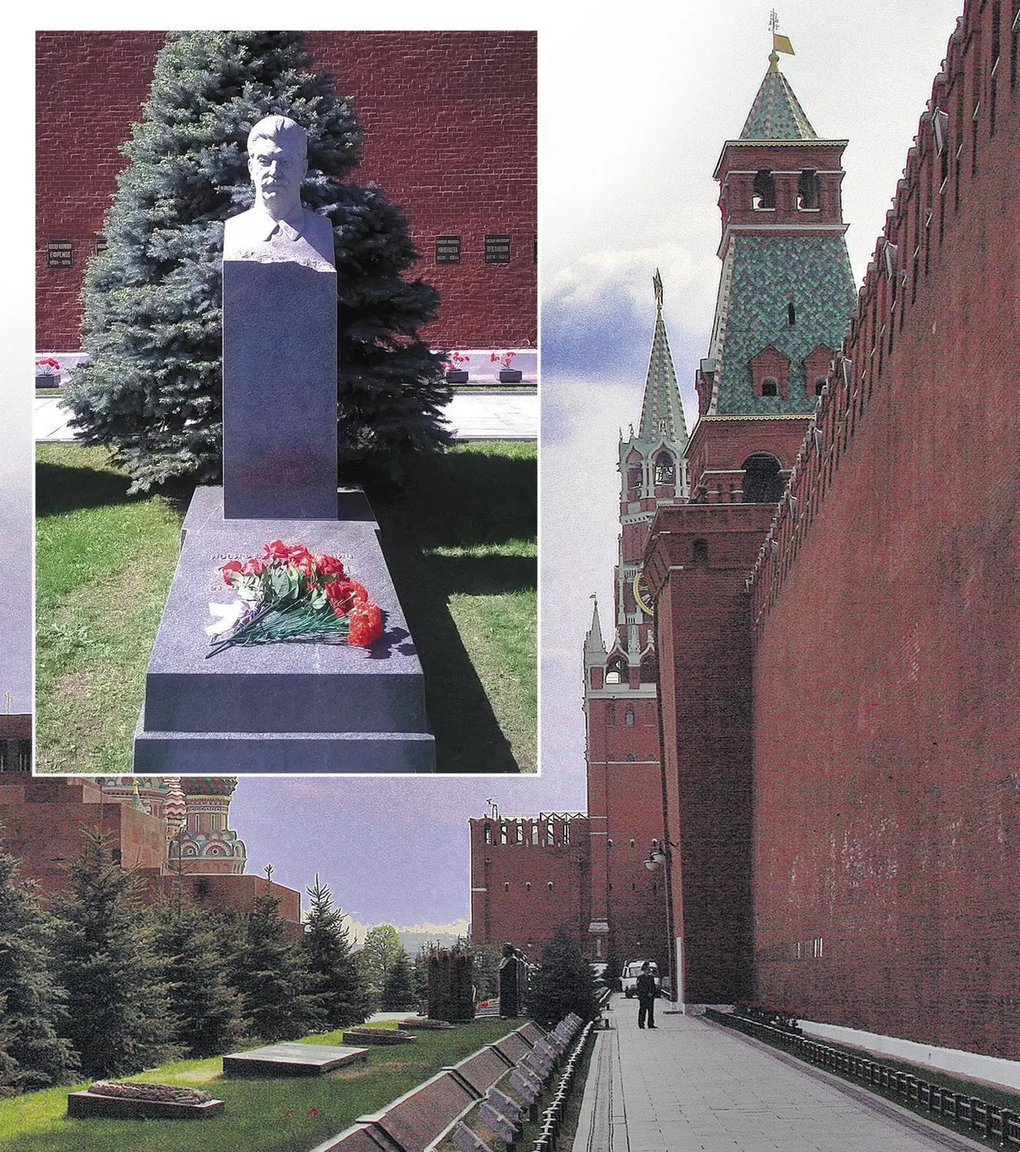 Stalin jälgib toimuvat suure huviga.