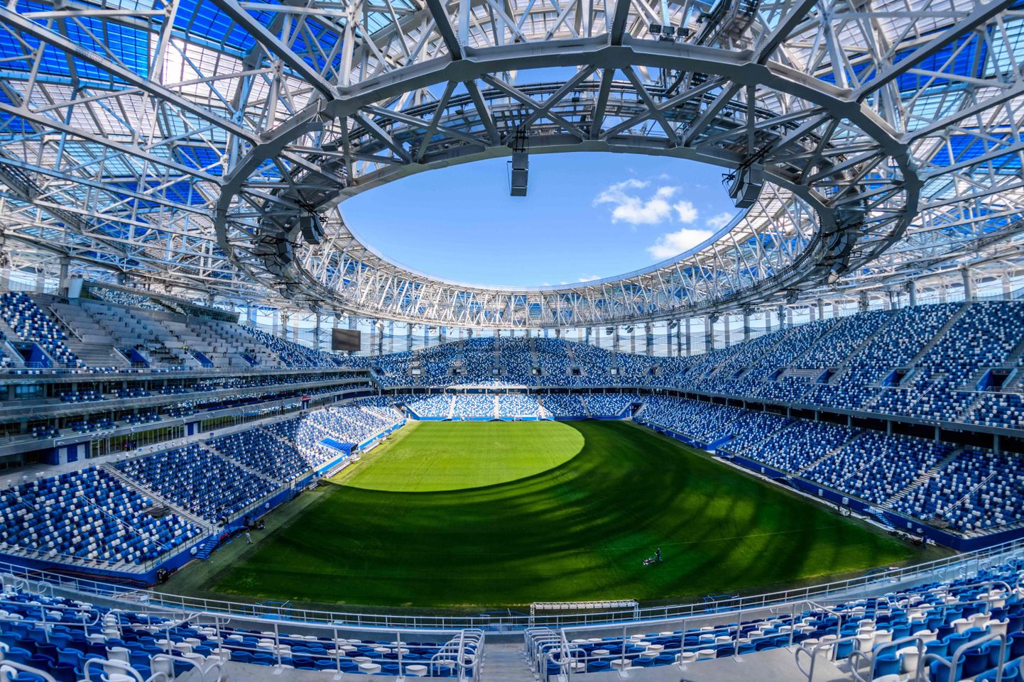 Jalgpallistaadium Venemaal.