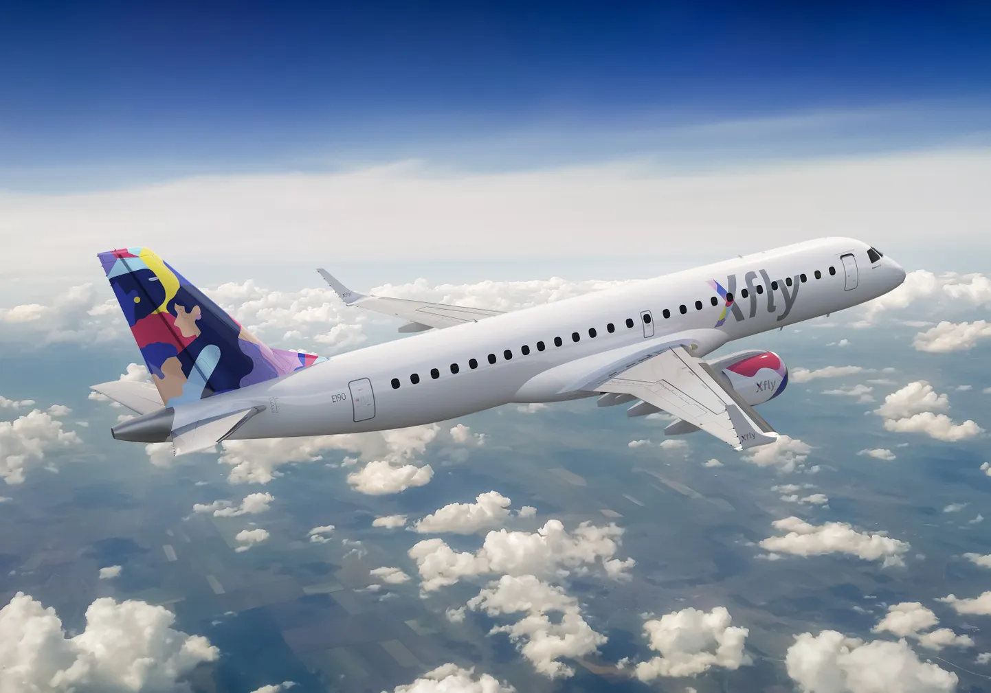 Regional Jet kasutas brändinime Xfly.