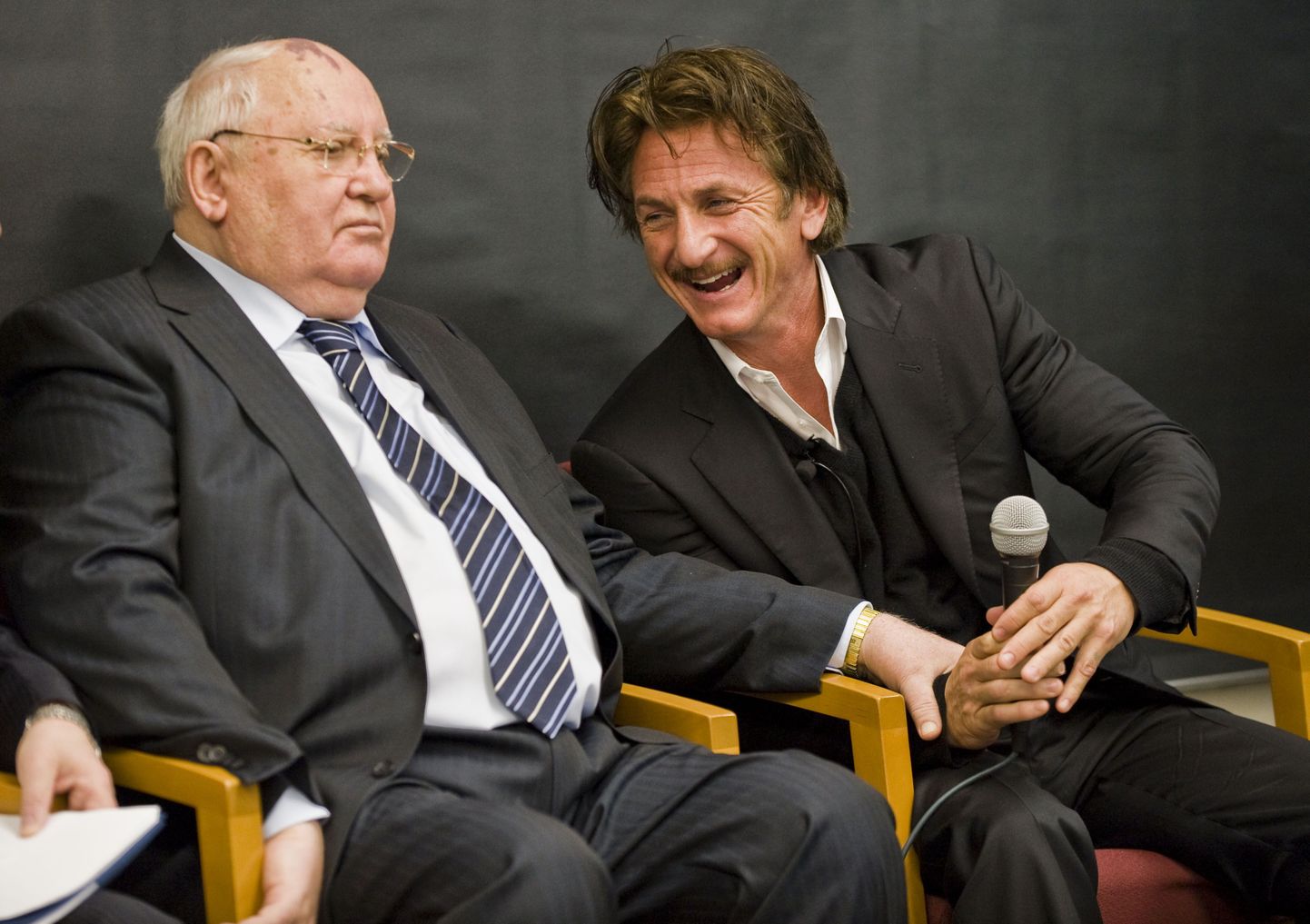 Mihhail Gorbatšov ja Sean Penn