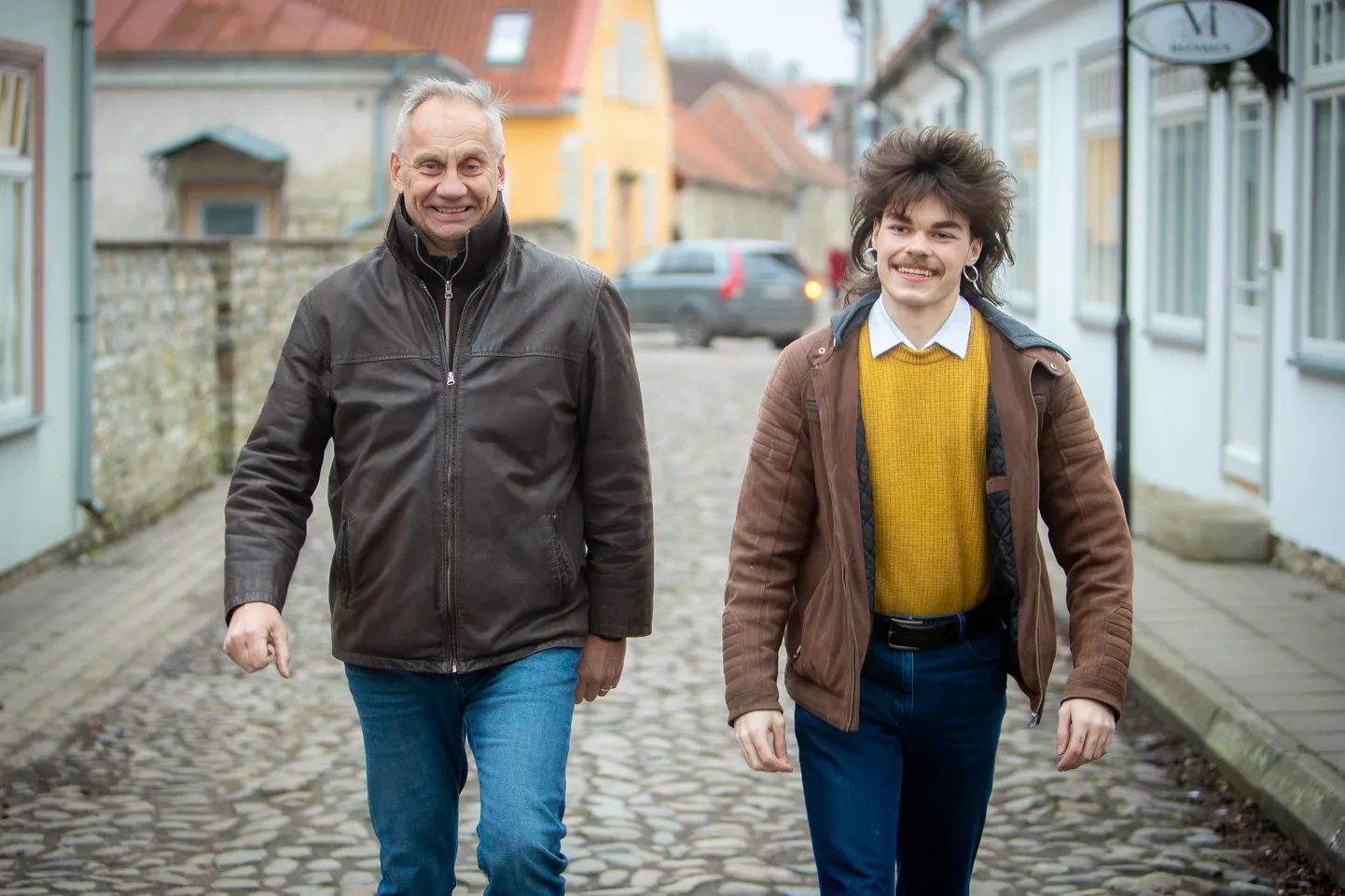 Leo Thomas Sollich (paremal) on Anton Terase peres juba viies vahetusõpilane.