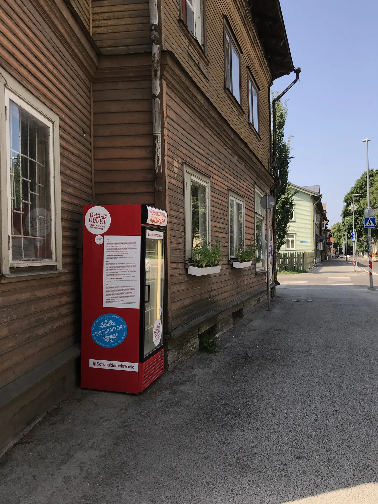 Kalamajas asuv toidukülmik.