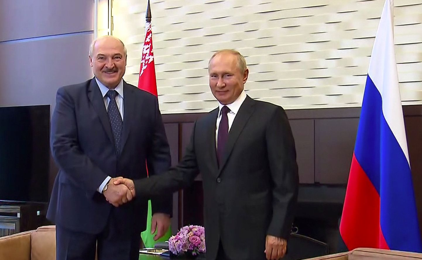 Baltkrievijas diktatora Aleksandra Lukašenko un Krievijas prezidenta Vladimira Putina tikšanās Maskavā
