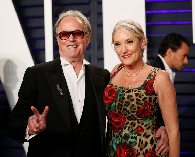 Peter Fonda koos abikaasa Margaret DeVogelaerega 2019. aasta veebruaris.