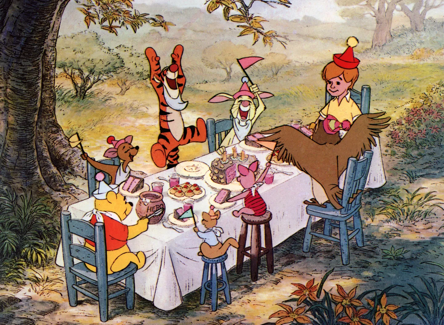 Kaader Walt Disney multifilmist "Winnie the Pooh" aastast 1968.