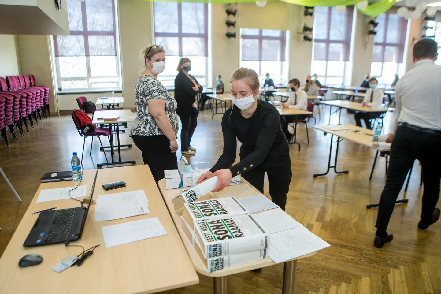 PARIMAD TULEMUSED: SÜGi viimane lend tegi eesti keele riigieksamit 19. aprillil.