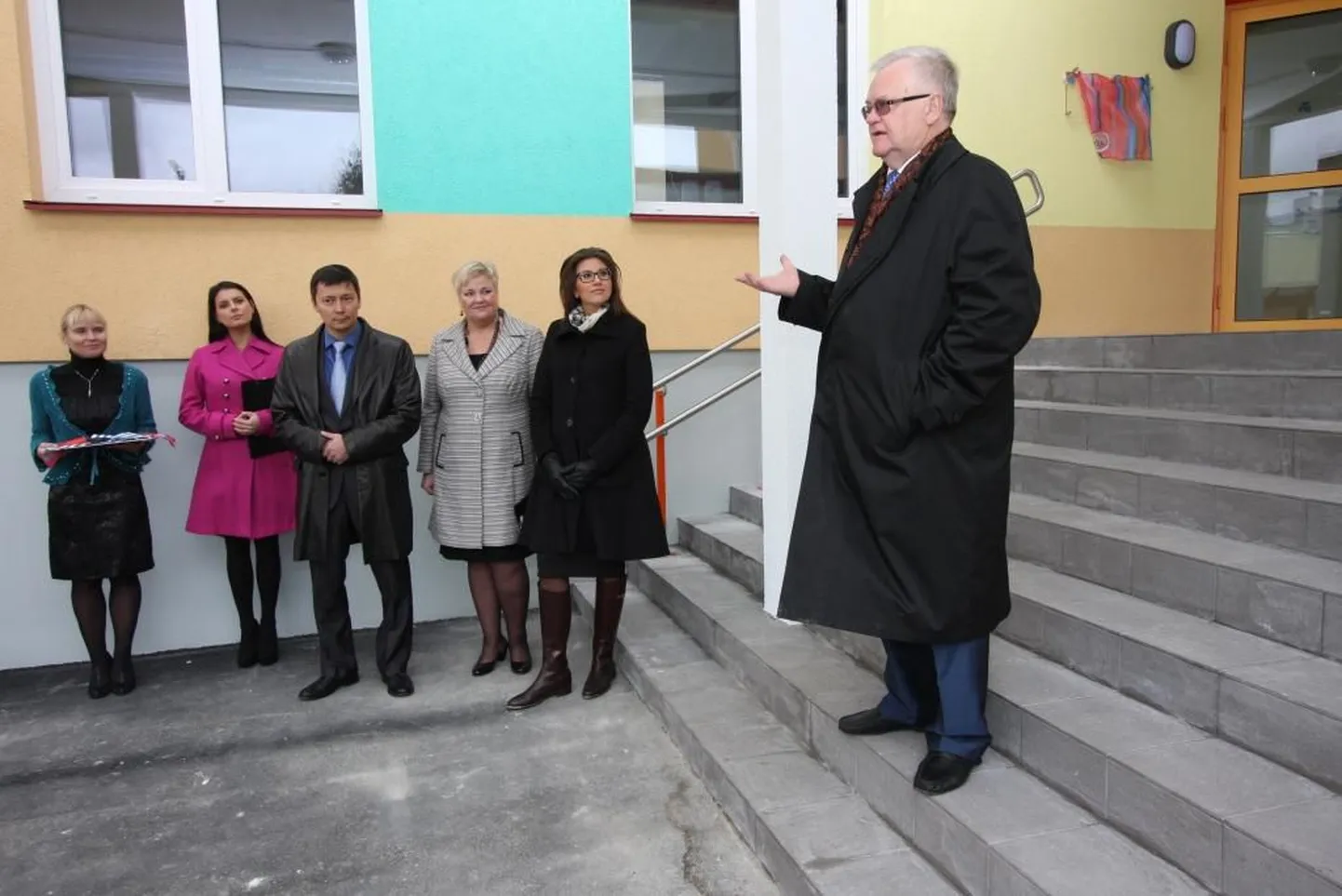 Сегодня состоялось торжественное открытие Таллиннского Кихнуского детского сада.