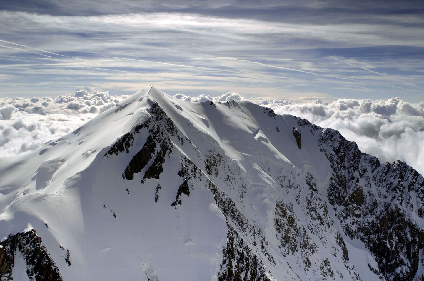 Mont Blanc Itaalia poolelt vaadatuna