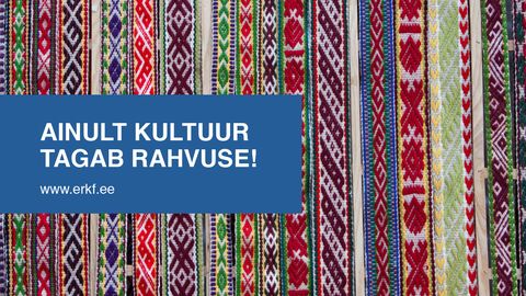 Eesti Rahvuskultuuri Fond jagab stipendiumideks ja toetusteks 400 000 eurot