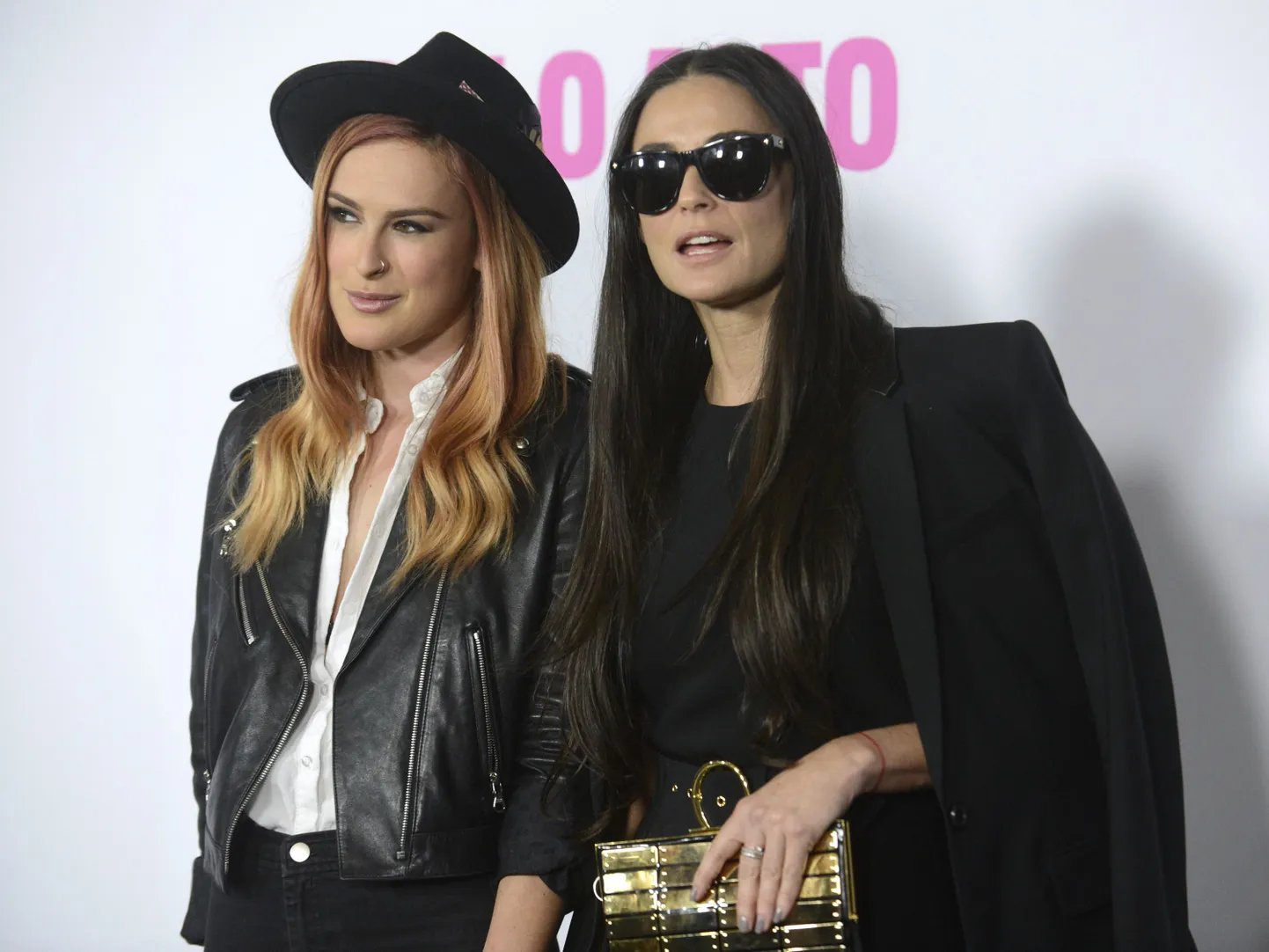 Rumer Willis ja Demi Moore.