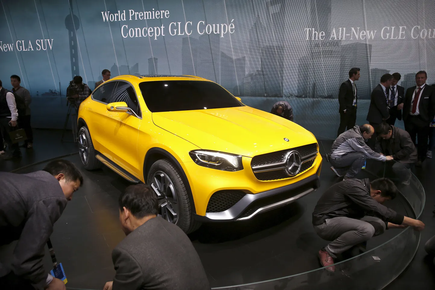 Mercedes Benz GLC Coupe kontseptsiooniauto