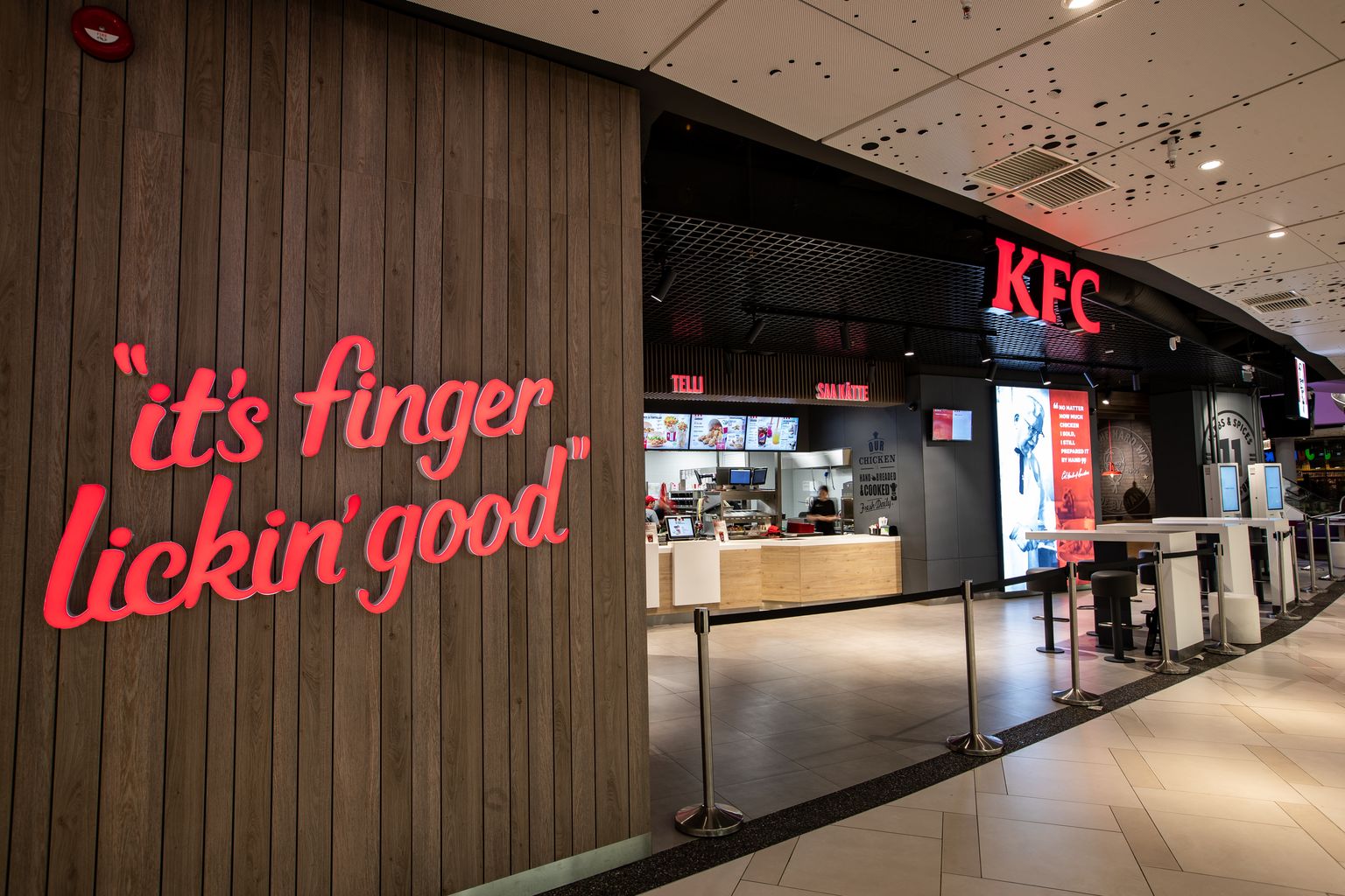 KFC Ülemiste kiirtoidurestoran.