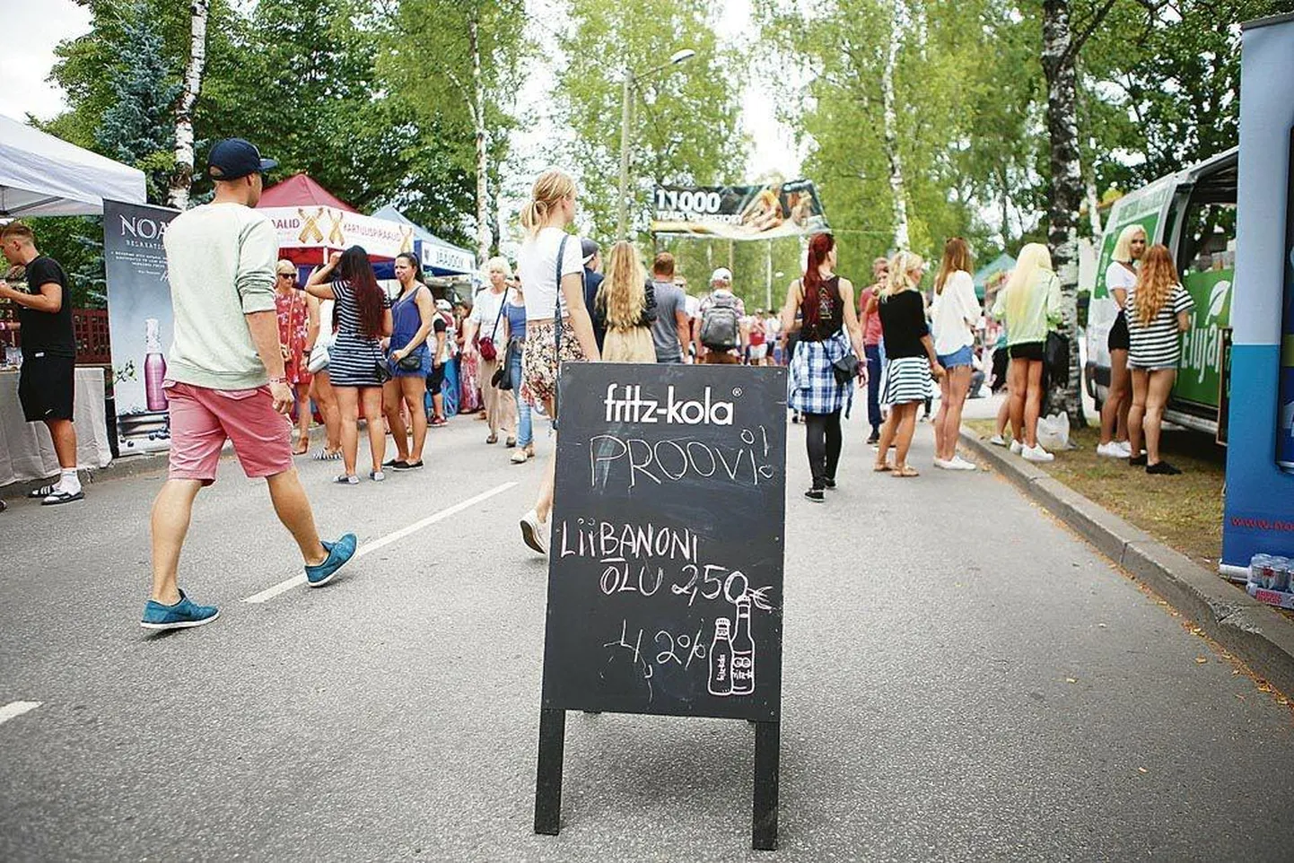Ratsavõistluse ala laieneb rannast kaugemale.