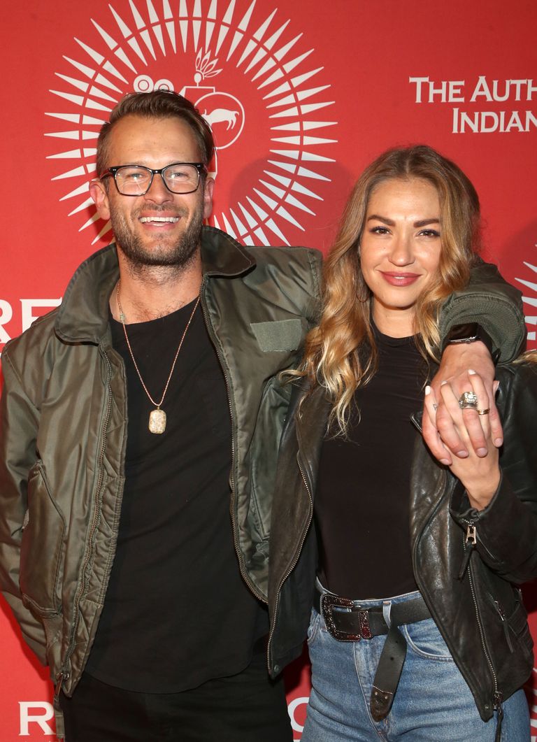 Johann Urb ja Rachel Pringle 2019. aasta novembris Beverly Hillsis Red Nationi rahvusvahelisel filmifestivalil.