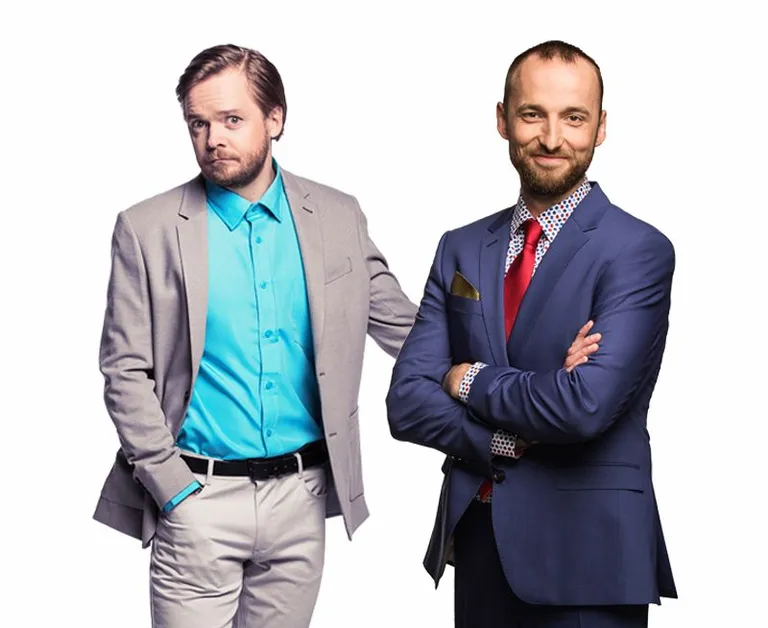 TV3 saatejuhid Ott Sepp ja Märt Avandi