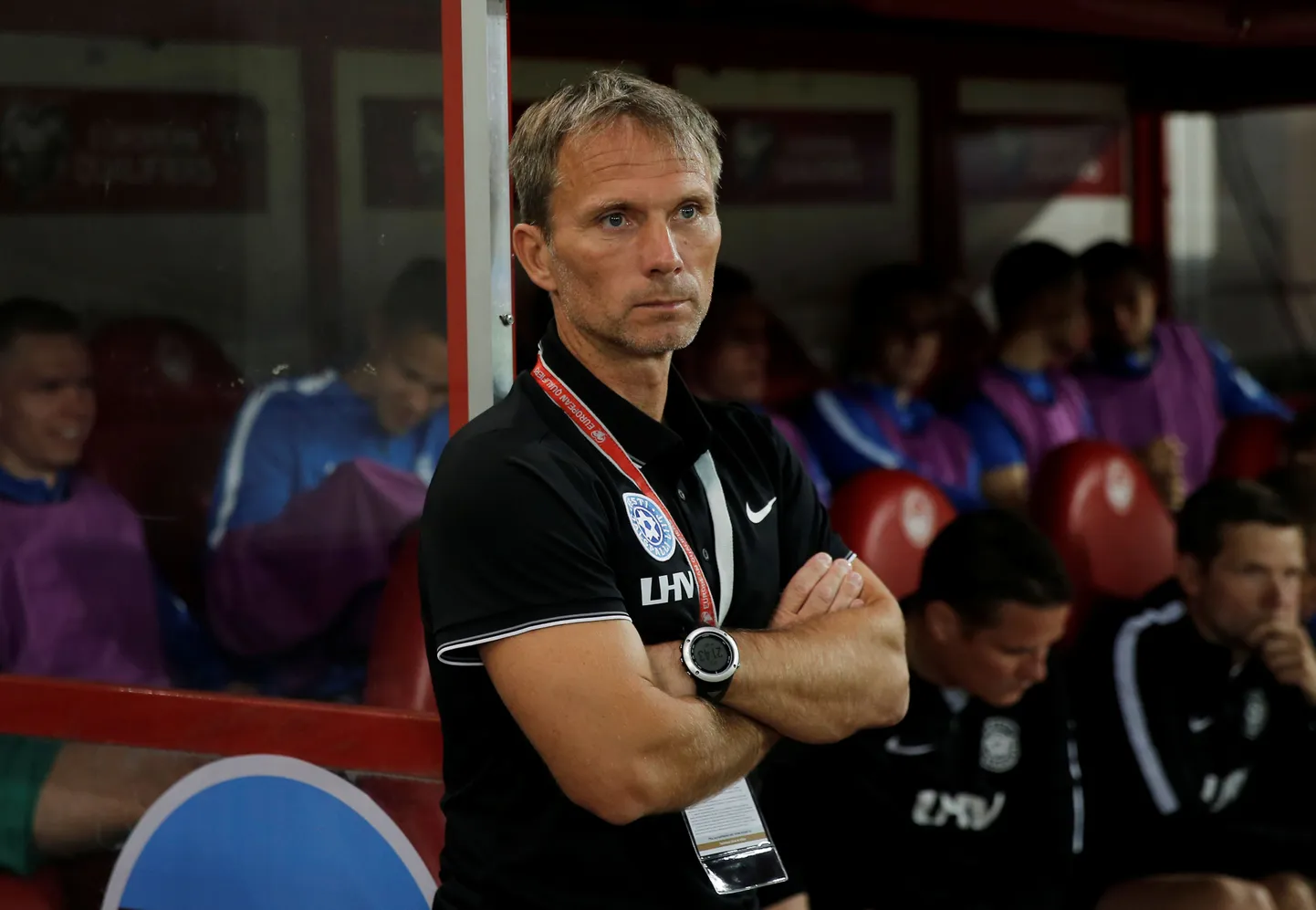 Eesti jalgpallikoondise peatreener Martin Reim.