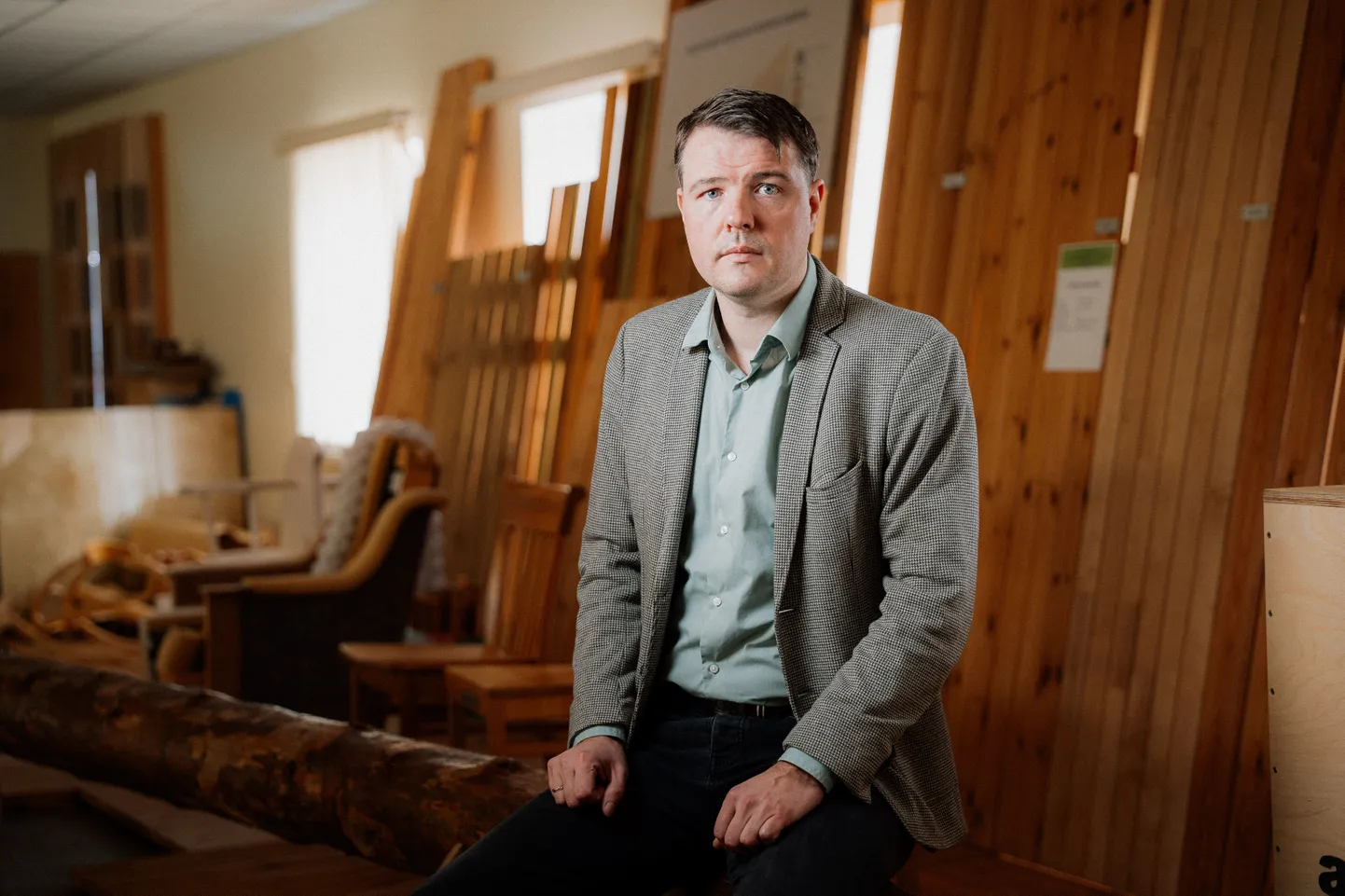 Latvijas Kokrūpniecības federācijas viceprezidents Kristaps Klauss.