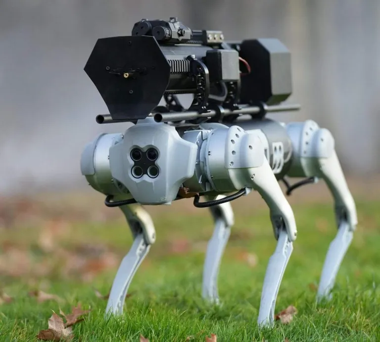 Leegiheitjaga robotkoerale on olemas ka täiesti praktiline rakendus ja see aitab ära teha inimese jaoks ebameeldivaid või lausa ohtlikke töid.