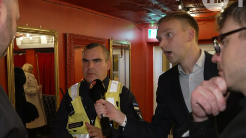 VIDEO ⟩ Keskerakonna valimispeole kutsuti politsei