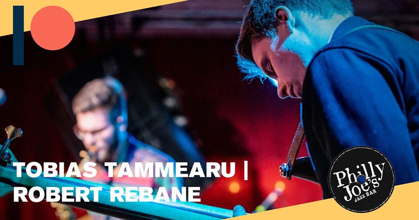 Tobias Tammearu (saksofon) ja Robert Rebane (basskitarr, klaver) duokontsert Philly Joe's veebis.