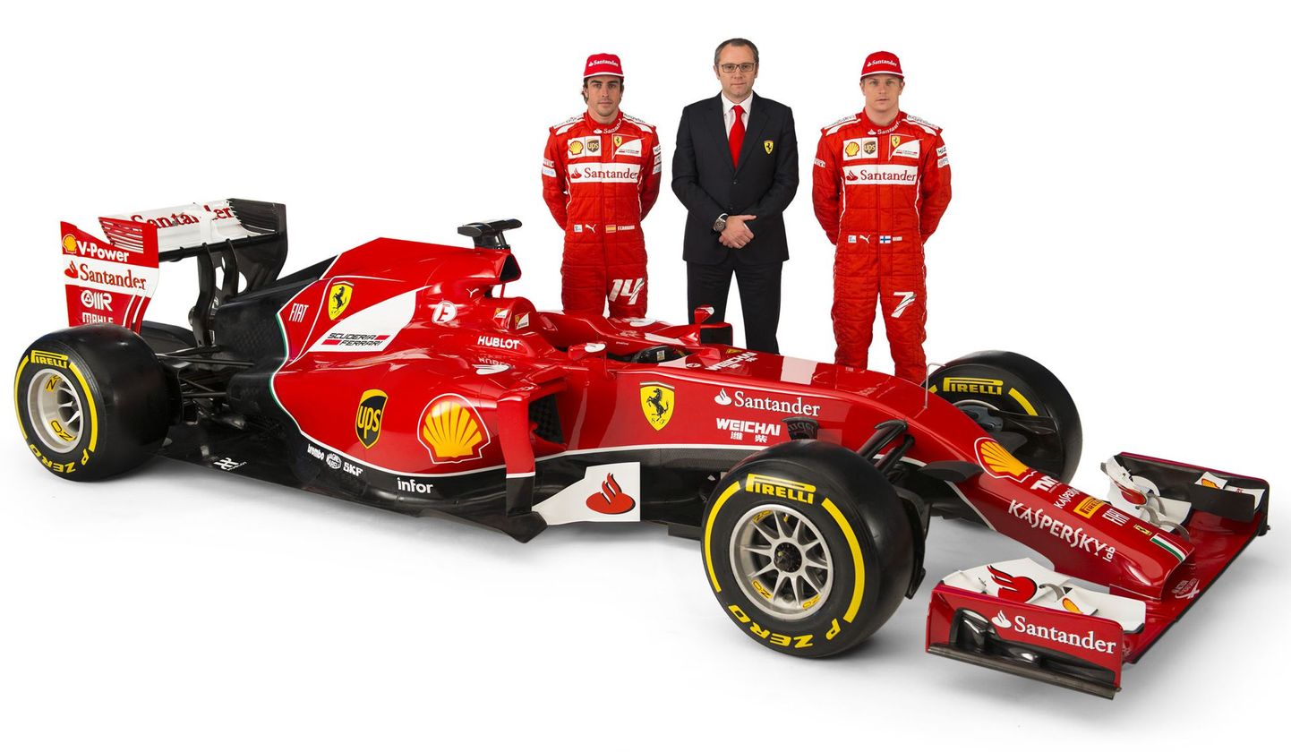 Ferrari esitles 2014. aasta vormelit