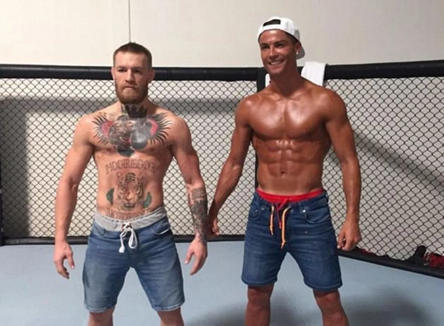 Conor McGregor ja Cristiano Ronaldo