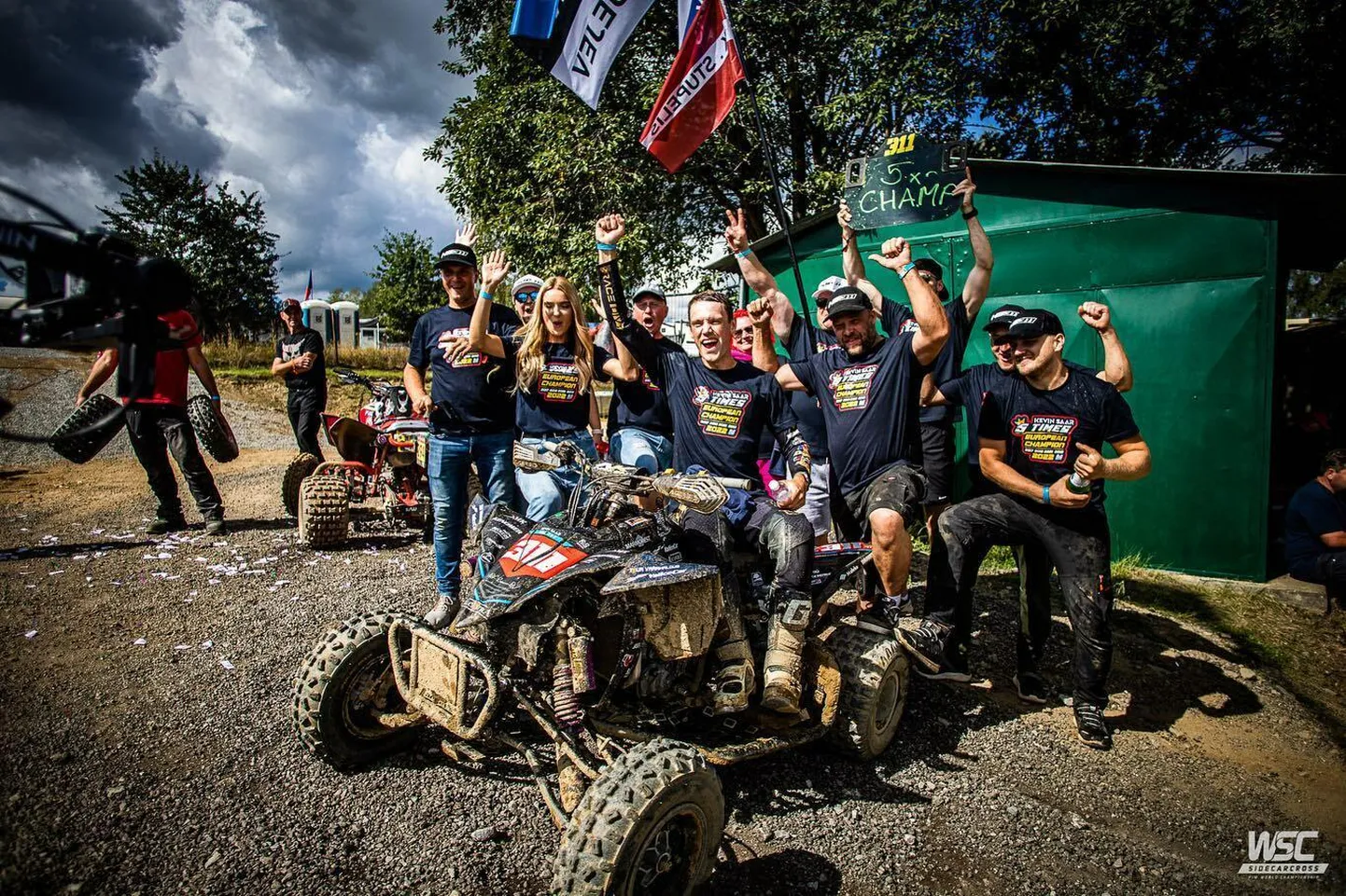 Kevin Saare kullaheitlusele Tšehhis elas kaasa arvukas fännide vennaskond.