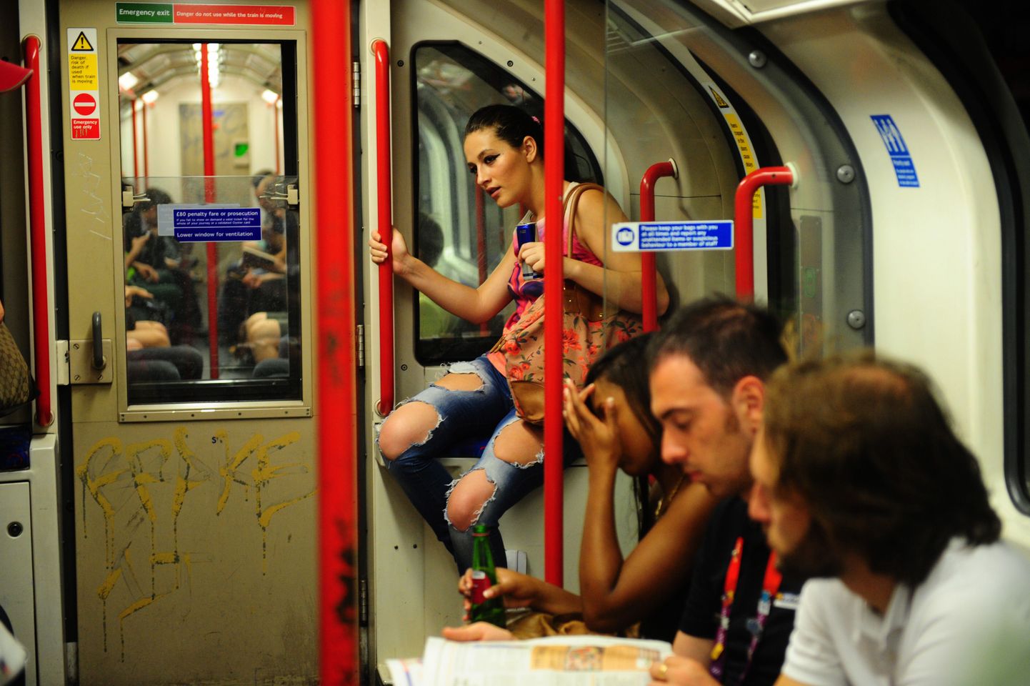 Londoni metroo.