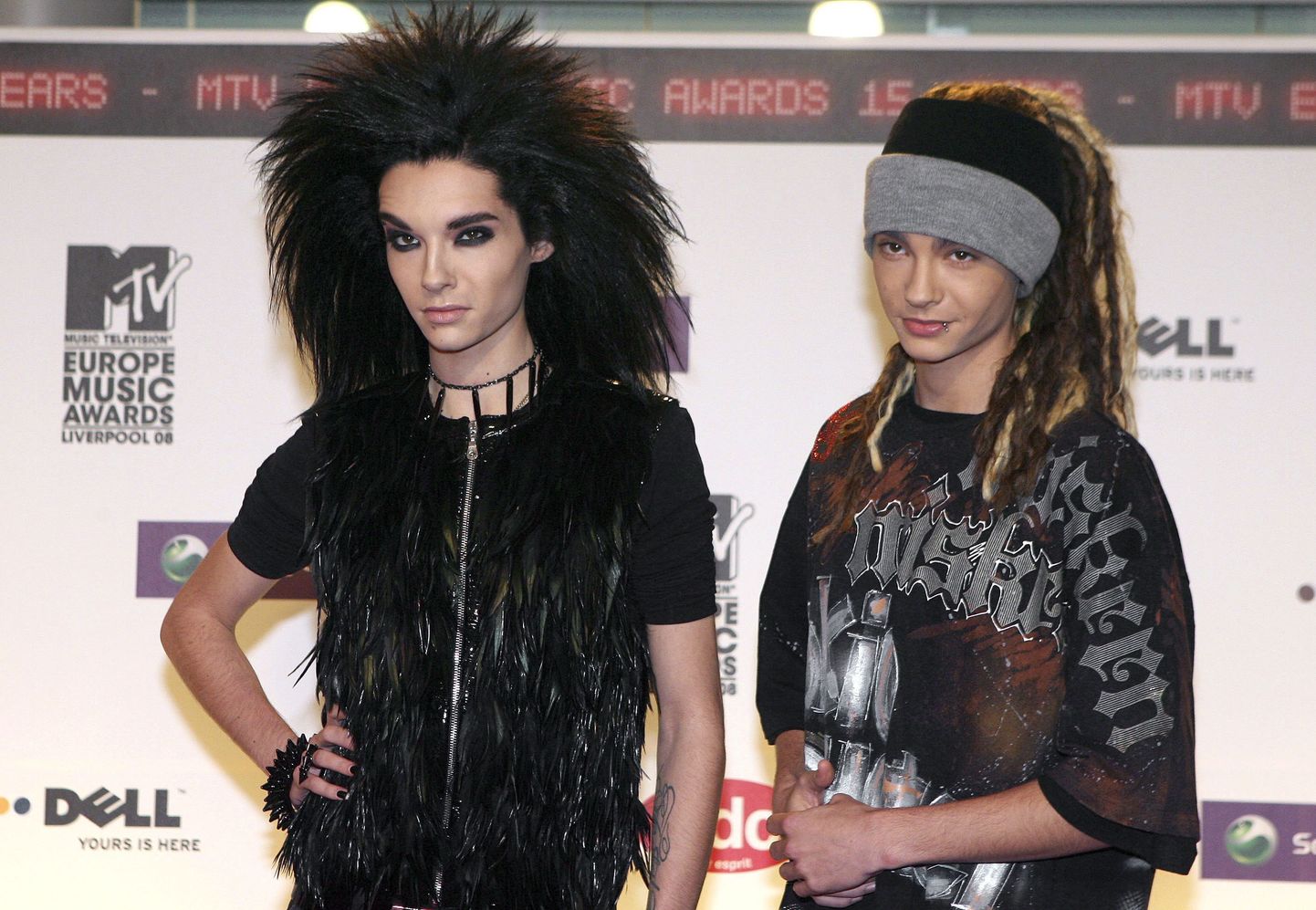 Bill Kaulitz ja Tom Kaulitz ansamblist Tokio Hotel