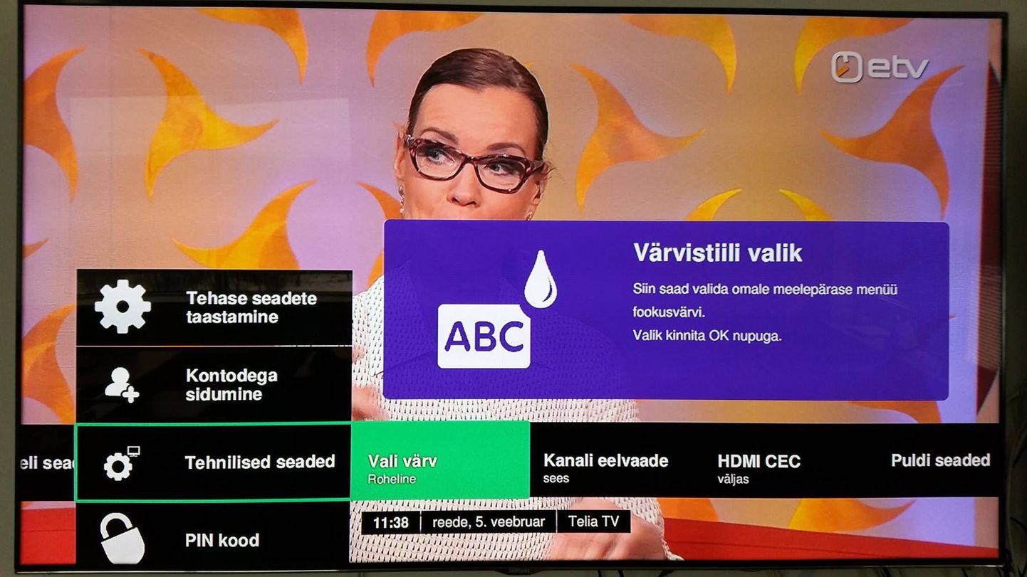 Telia TV uus värviahendus