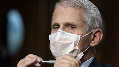 WSJ ⟩ Anthony Fauci eemaldas maski