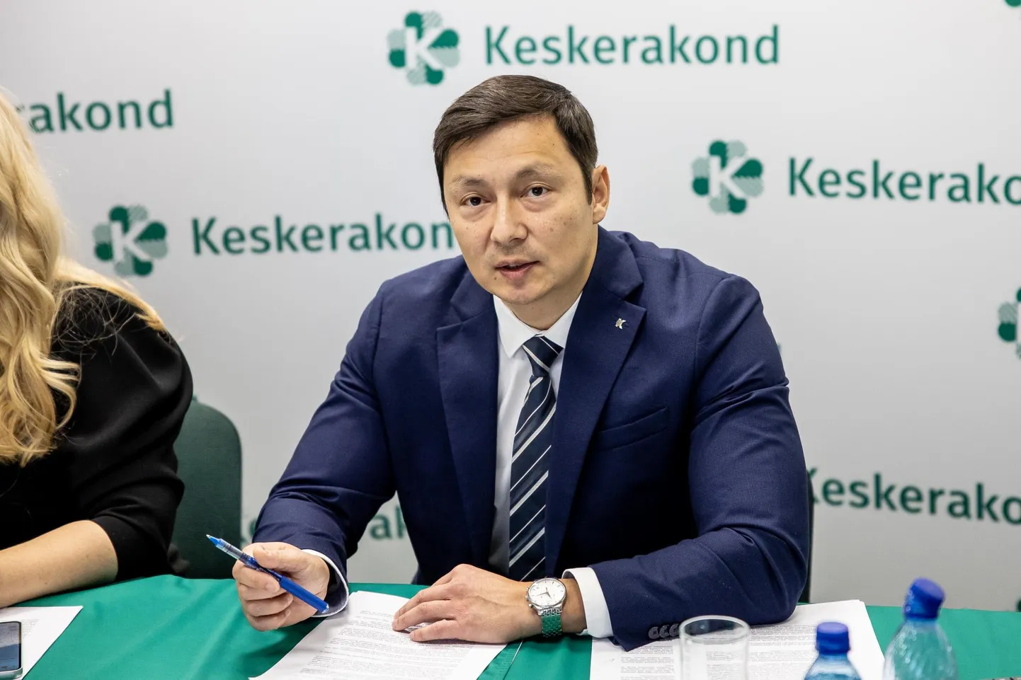 Председатель Центристской партии Михаил Кылварт.