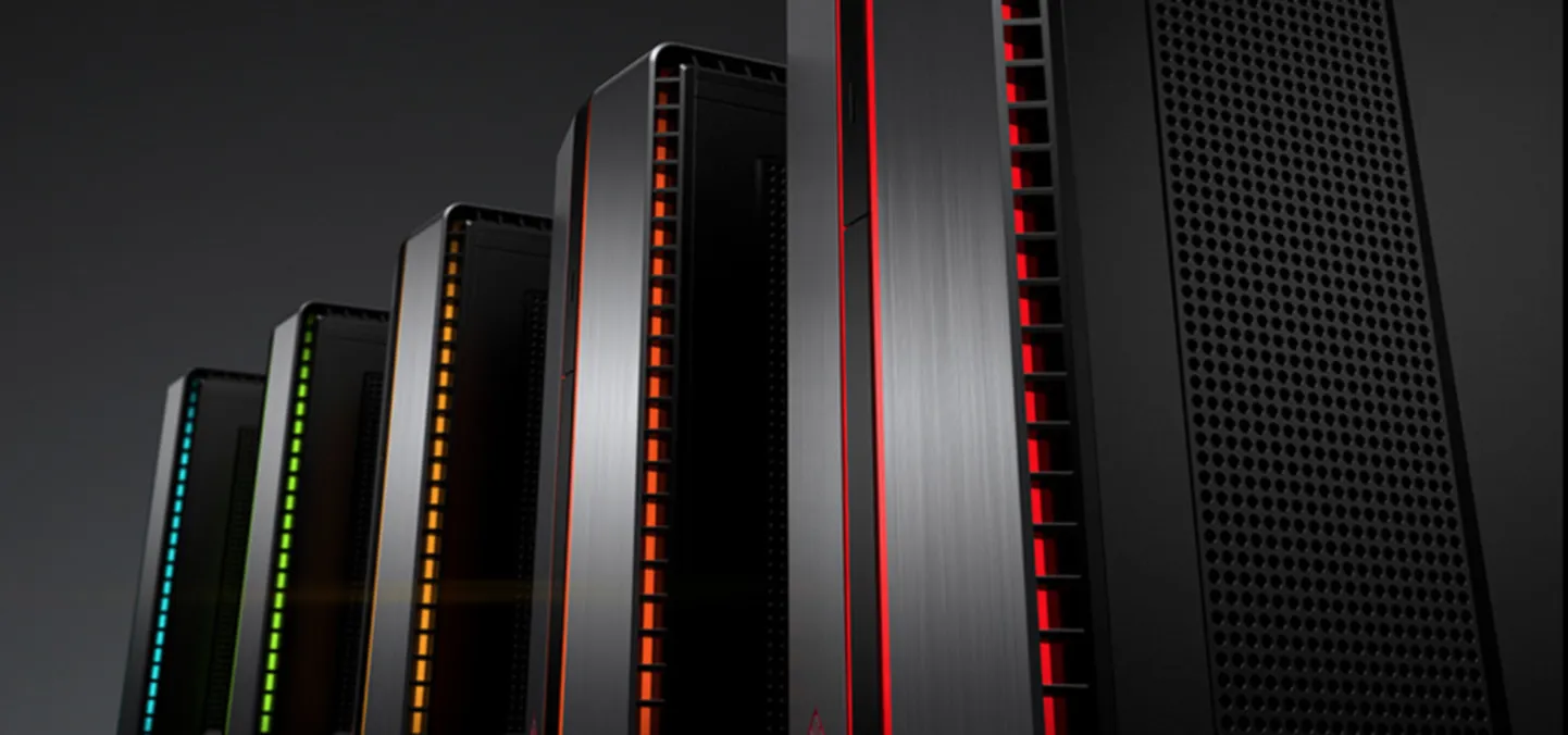 HP Omen - mänguritele sobiv lauaarvuti.