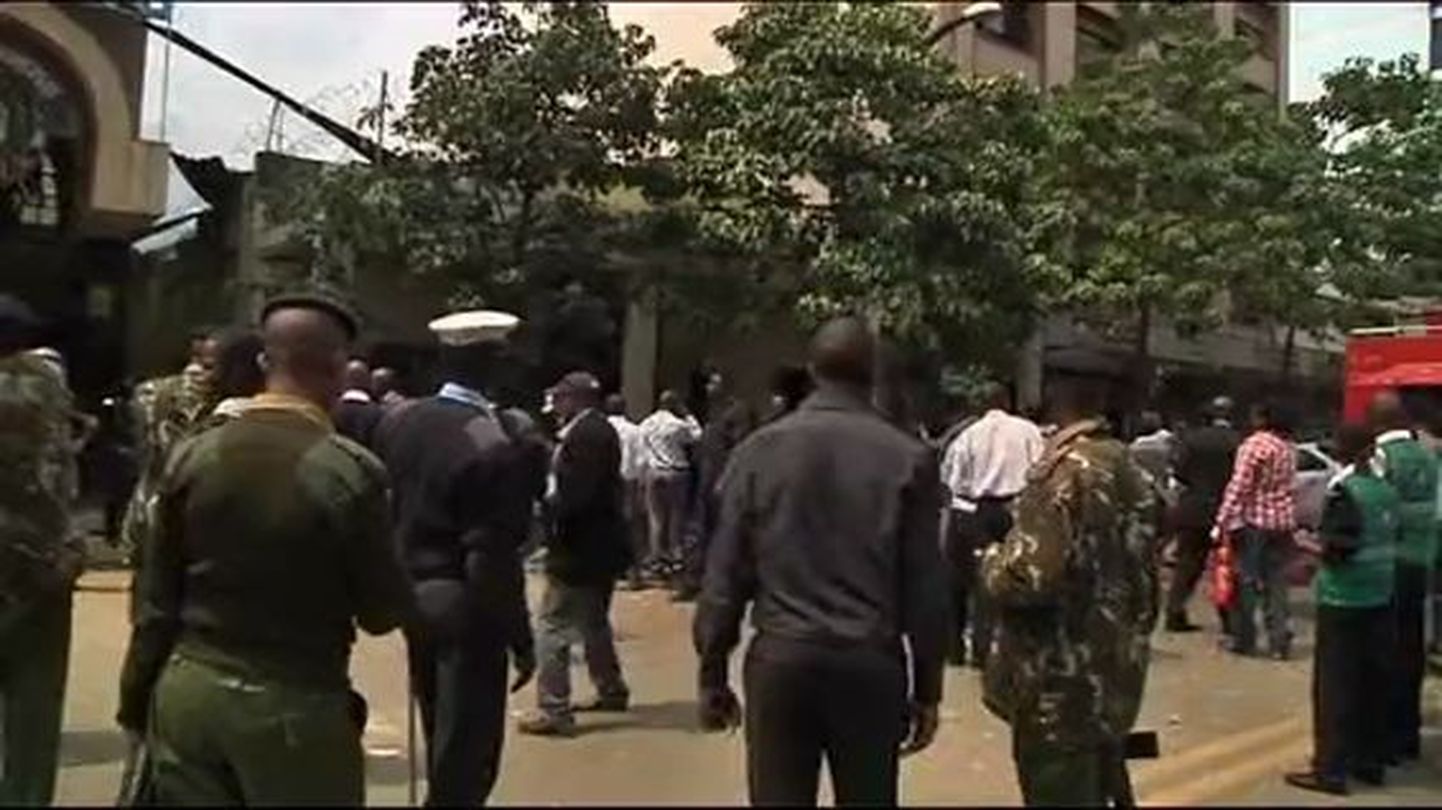 В Кении произошел взрыв
